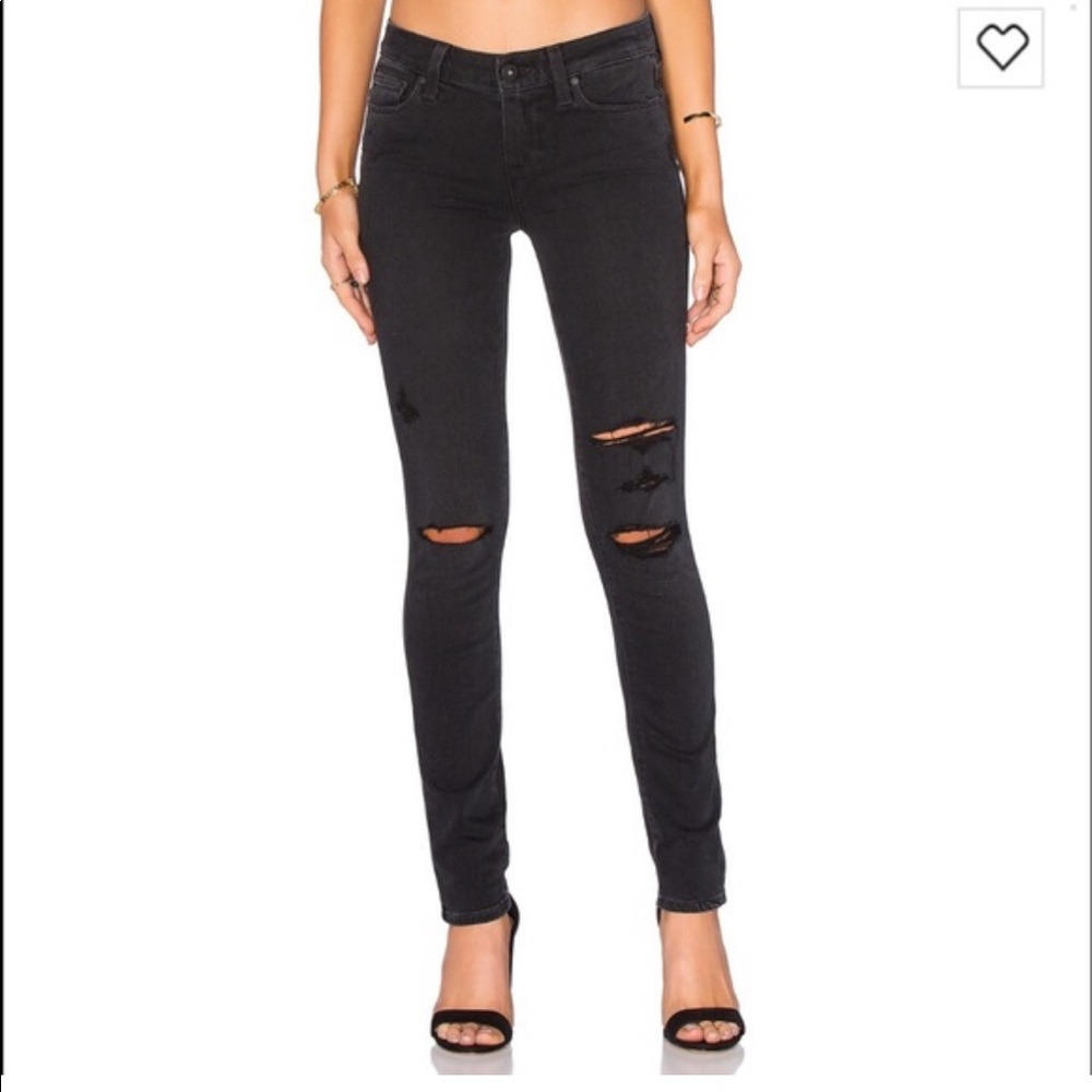 paige | black verdugo ankle jeans